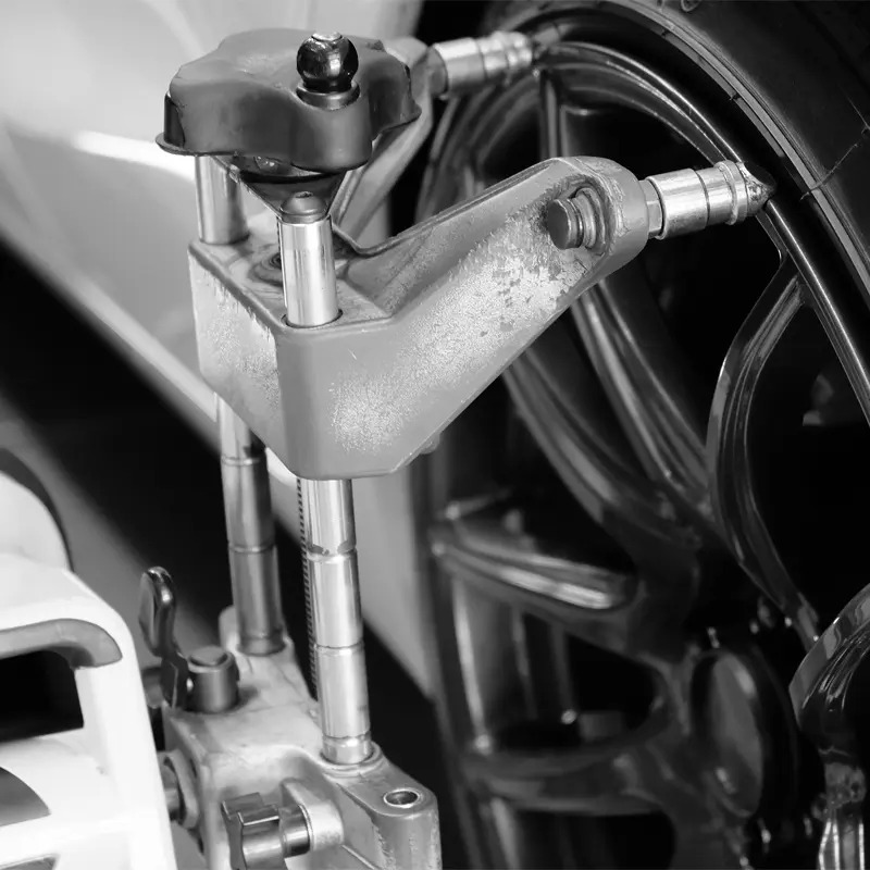 Achsvermessung ohne Profiequipment nicht möglich